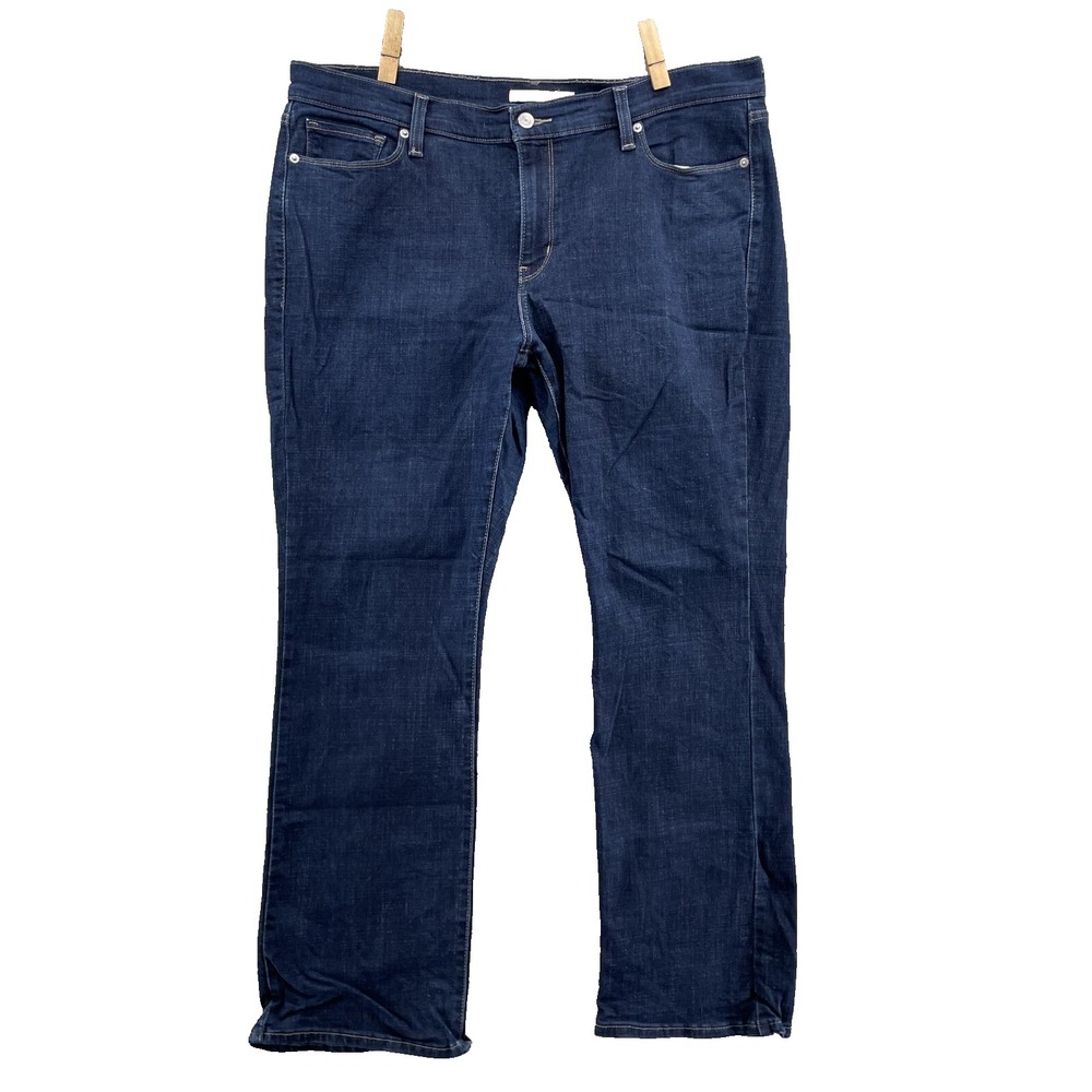 Levi's Bootcut Jeans Women's 18W Dark Classic 90s Western Rodeo Workwear Outdoor